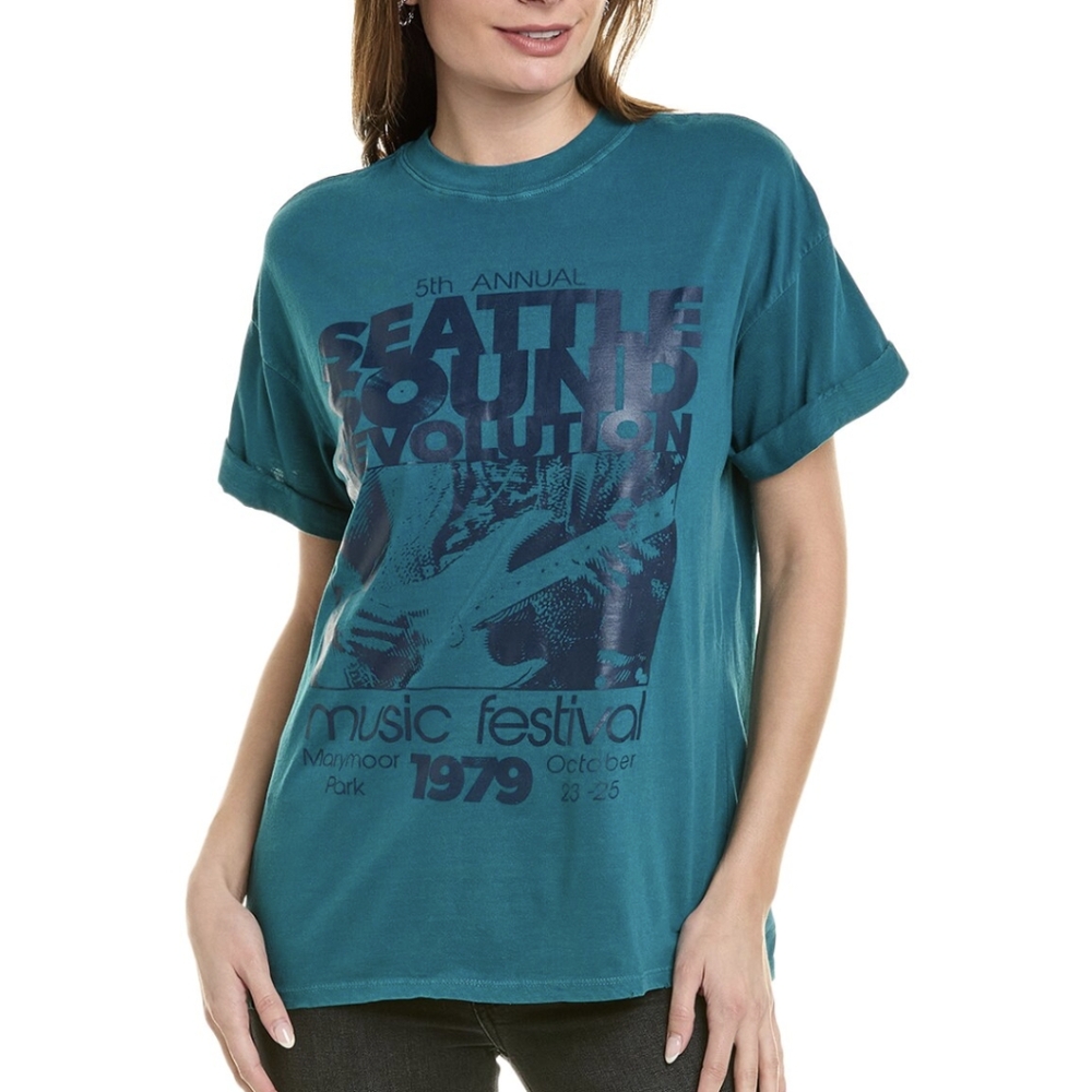 Girl Dangerous Seattle Sound Revolution T-shirt NWT sz small